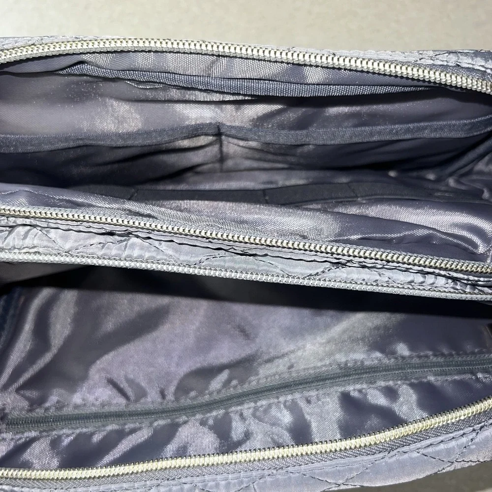 Vlando Makeup Bag Gray Travel Toiletry Bag Cosmetic‎ Bag New
